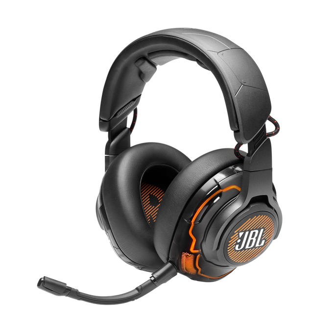 JBL Quantum ONE - Black - USB Wired Over-Ear Professional PC Gaming Headset with Head-Tracking Enhanced QuantumSPHERE 360 - Hero image number null
